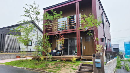 自信をもって提案できる庭。木を植えるって・・・いいですね。